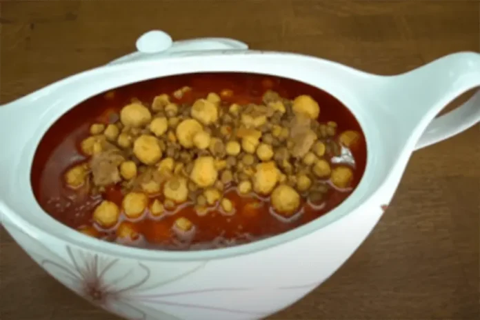 Kayseri kurşun aşı çorbası tarifi bulgur köfteli nohutlu mercimekli geleneksel yöresel çorba