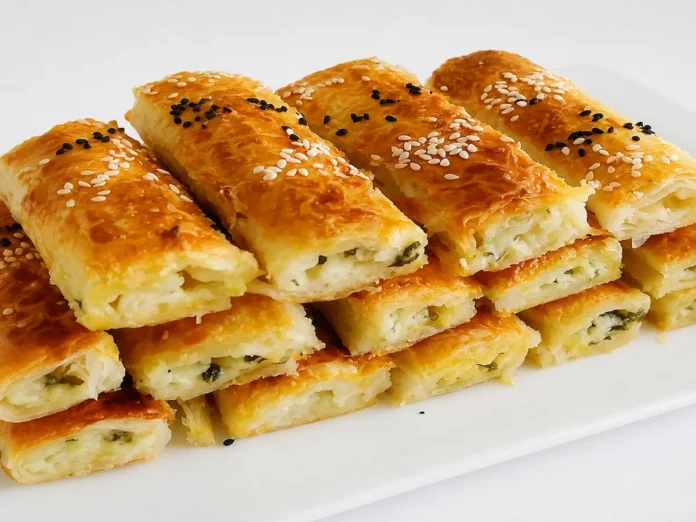 Baklava Yufkasından Börek Nasıl Yapılır? Yırtılmadan Sarma ve İç Harç